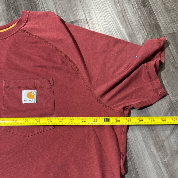 Carhartt Force 2XL/XXL Red Shirt - Picture 4 of 4